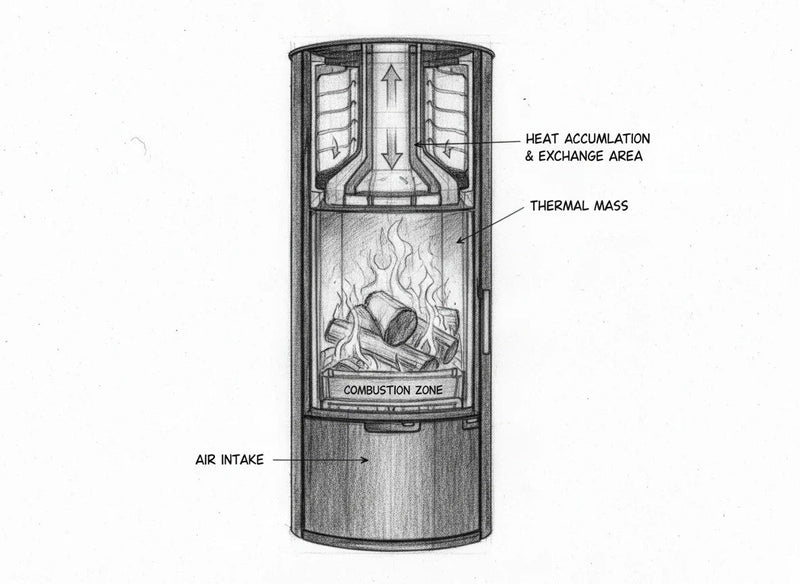 Speichersteine für Ember Kaminöfen